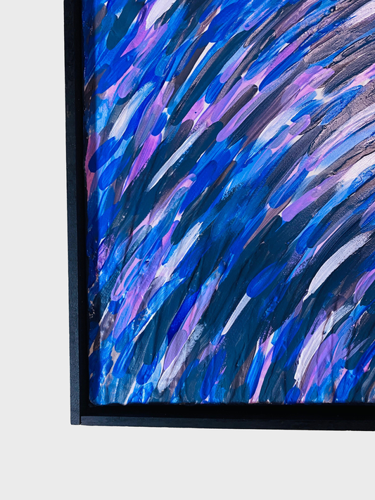 Celestial Tides – Abstract Earthlines Wall Art