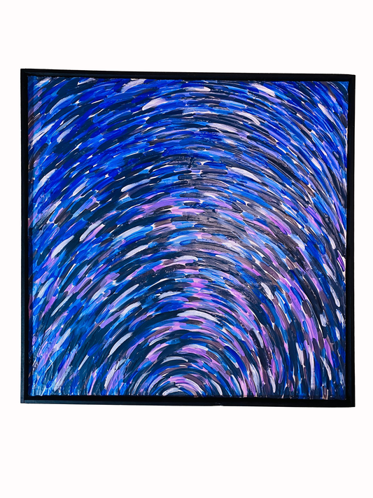 Celestial Tides – Abstract Earthlines Wall Art
